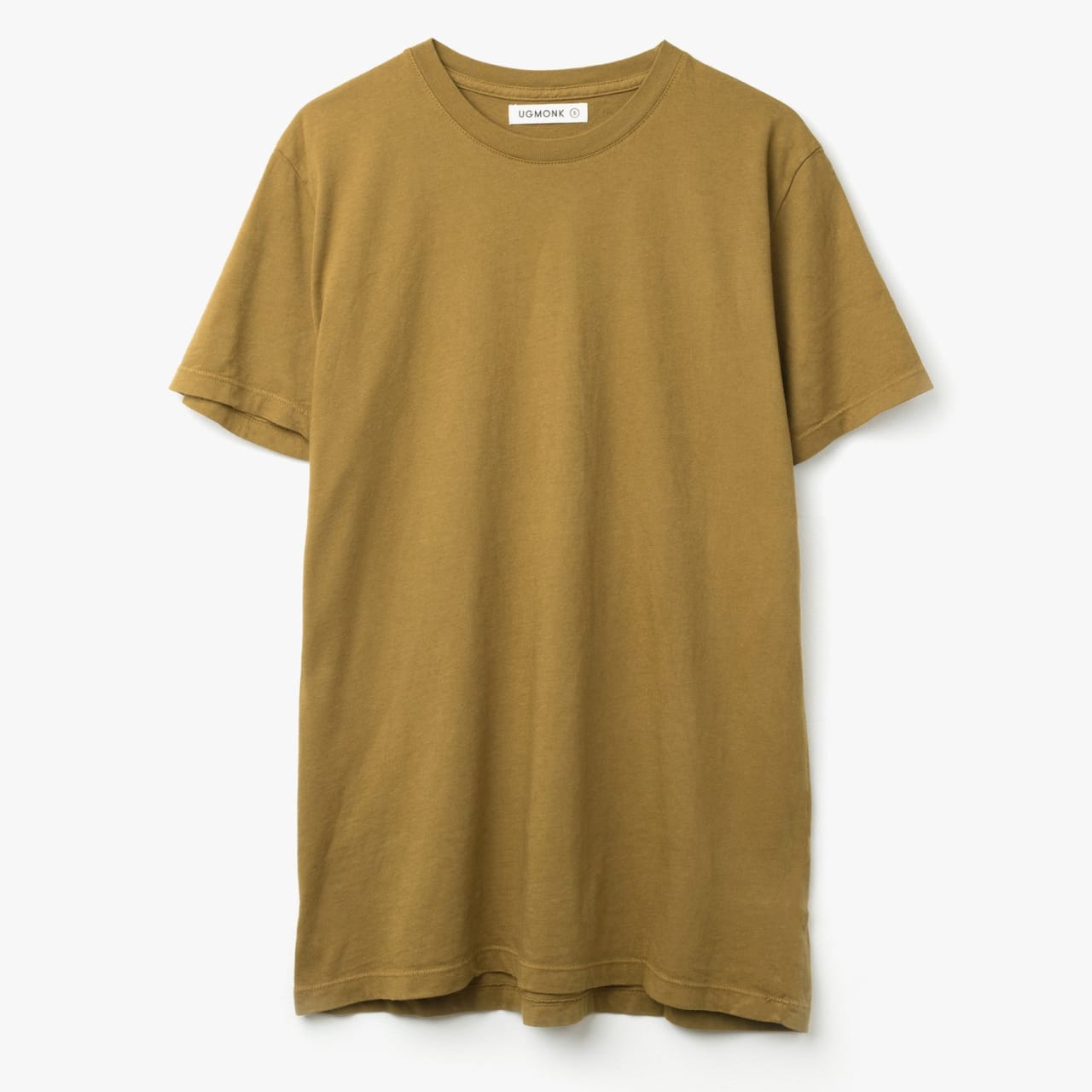Front of sienna cotton t-shirt.