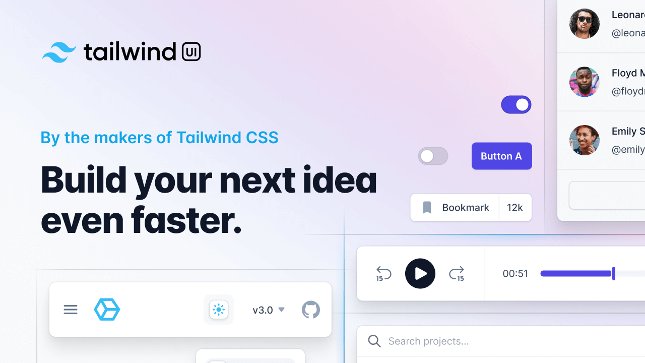 Tailwind CSS Components - Tailwind UI