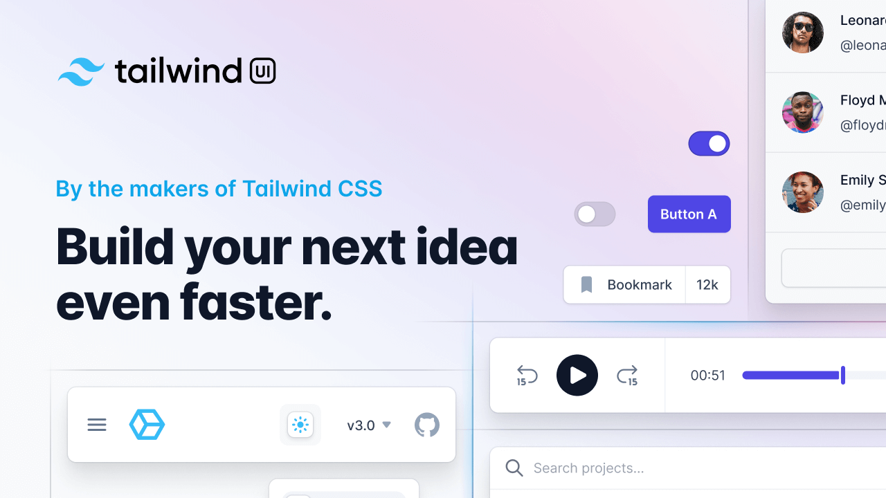 Tailwind CSS Bento Grids - Official Tailwind UI Components